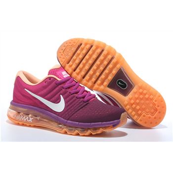Nike Air Max 2017 Womens Running Shoes Purple Orange